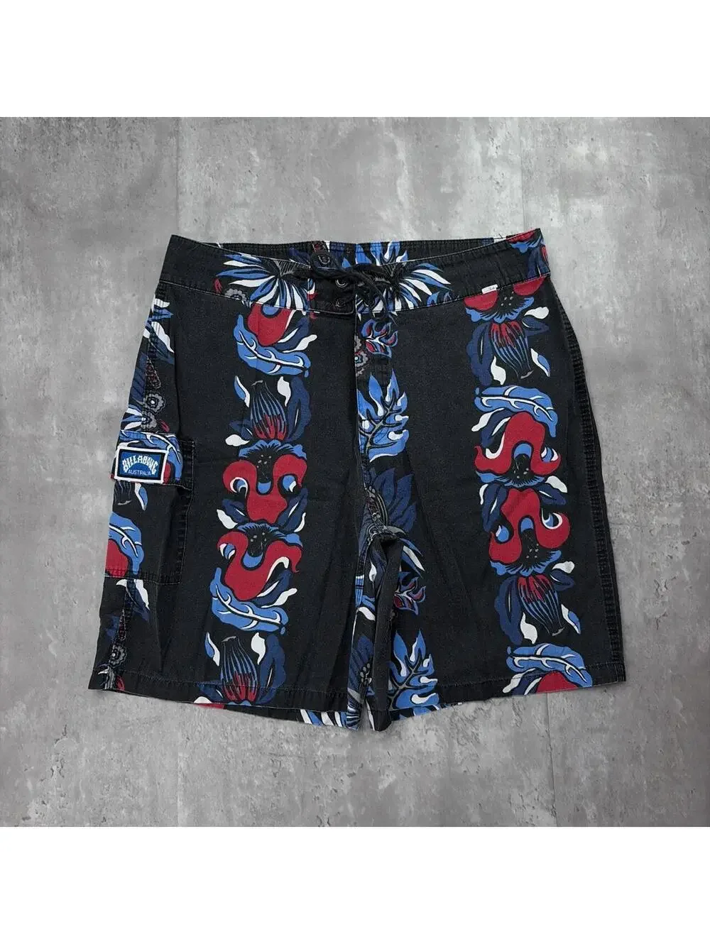 Vintage Billabong Australia Surf Floral Baggy Board Shorts